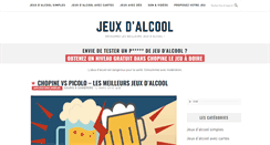 Desktop Screenshot of jeux-alcool.com